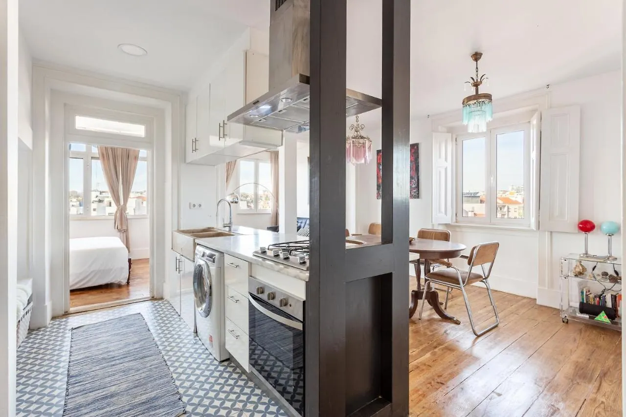 דירות ליסבון Joivy Cosy 2-Bed Flat In Arroios